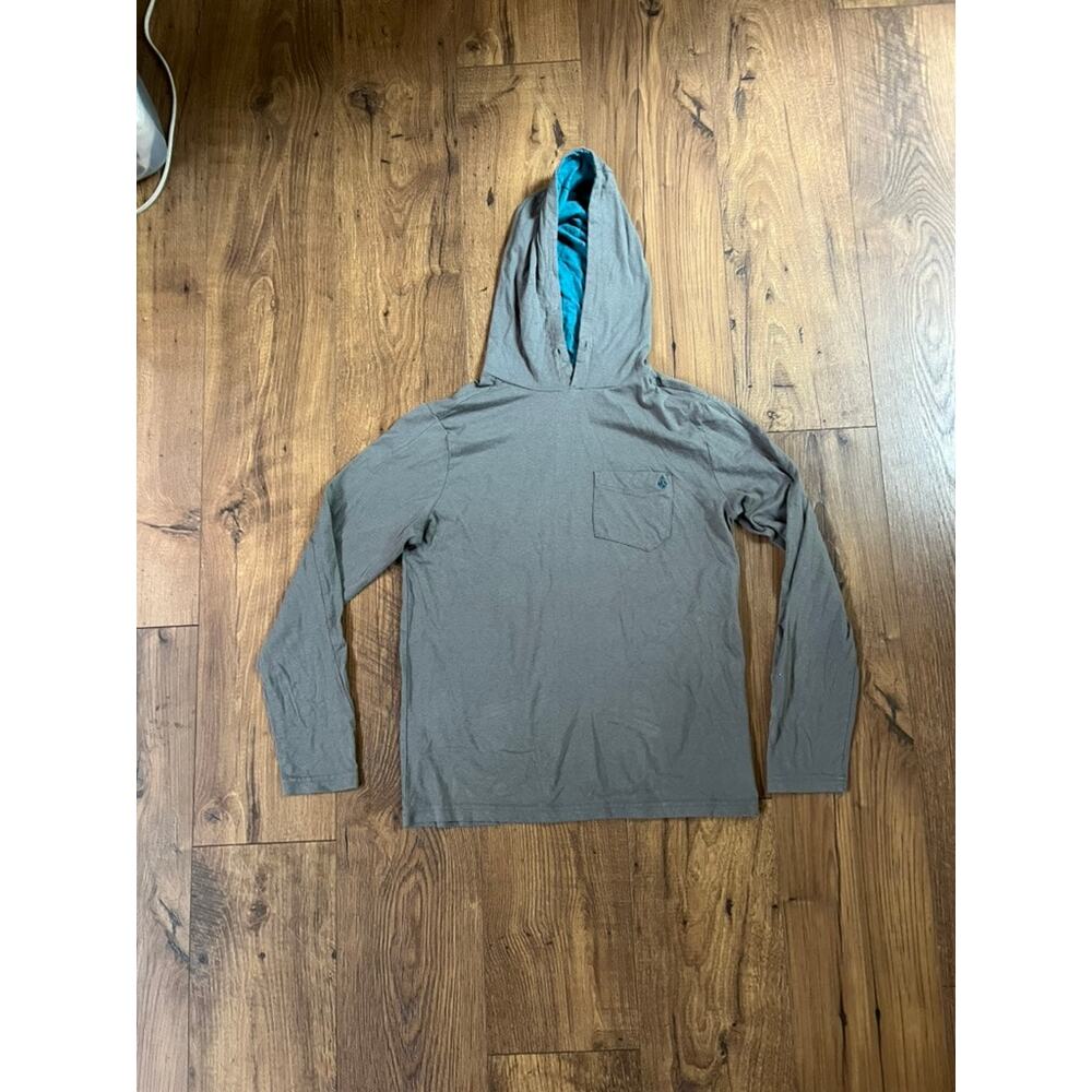 Volcom Men's Light Weight Pullover Hoodie Size Small Petite - Fits Youth